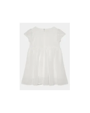 Rochie fete,  304047602, Poliester, Alb, Alb