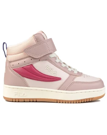 Pantofi sport copii,  Rega NF Mid, usori, roz, material sintetic, sistem inchidere Velcro,