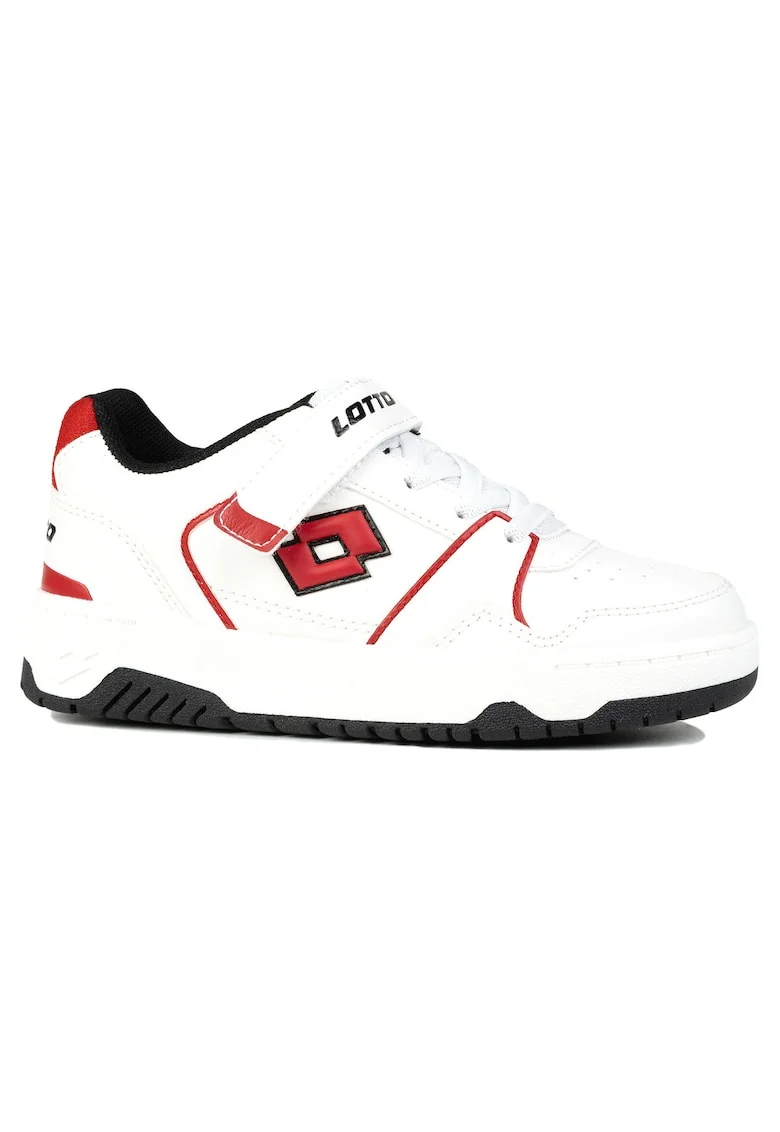 Pantofi sport copii,  BOXSCORE K, usori, alb, sintetic, velcro