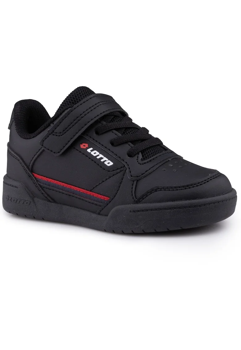 Pantofi copii,  Nandu K, usori, confortabili, negru, sintetic, cu velcro