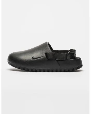 Saboti slingback cu logo in relief, Negru