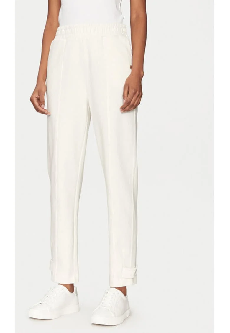 Pantaloni dama,  305182876, Bumbac/Poliester, Bej, Bej