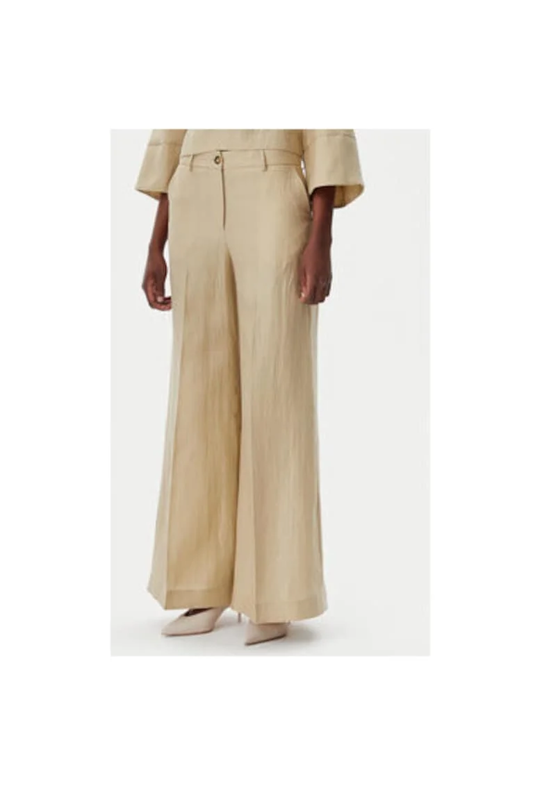 Pantaloni Dama,  305299031, In, Poliester, Bej, Bej