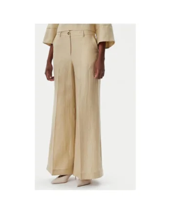 Pantaloni Dama,  305299031, In, Poliester, Bej, Bej