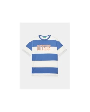 Tricou baieti,  302079810, Bumbac, Albastru, Albastru