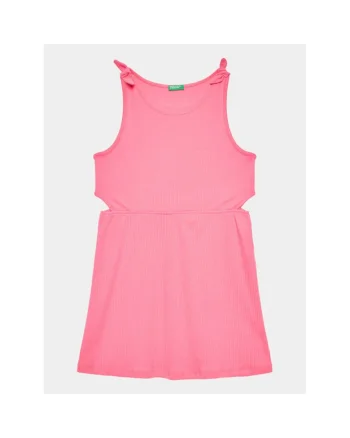 Rochie fete,  302098798, Bumbac, Roz, Roz