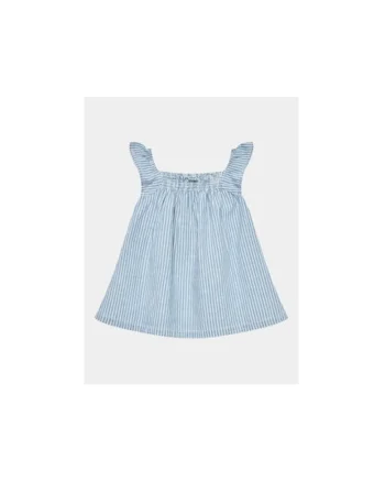 Rochie fete,  302102631, Bumbac, Albastru, Albastru