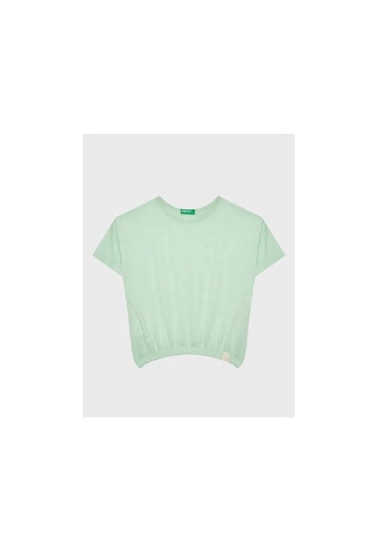 Tricou fete,  301770954, Poliester/Bumbac, Verde, Verde