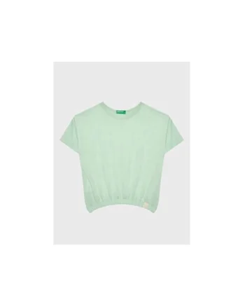 Tricou fete,  301770954, Poliester/Bumbac, Verde, Verde