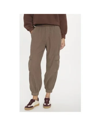 Pantaloni dama,  304530692, Bumbac, Maro, Maro