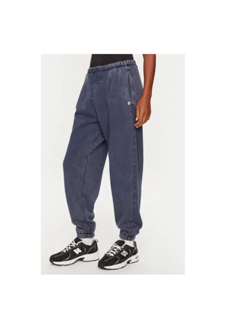 Pantaloni dama,  304530227, Bumbac organic, Albastru, Albastru