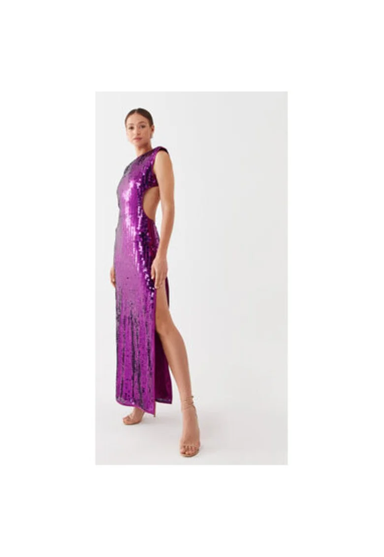 Rochie dama,  Wardrobe, 302360857, Poliester, Violet, Violet