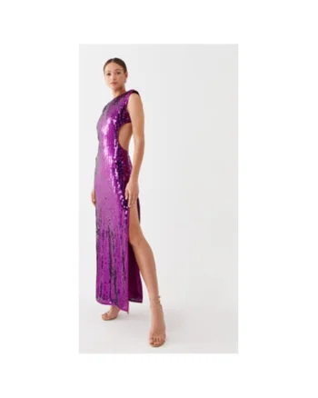 Rochie dama,  Wardrobe, 302360857, Poliester, Violet, Violet