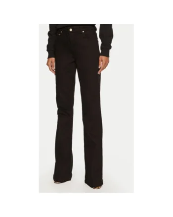 Blugi dama,  304381409, Bumbac, Negru, Negru