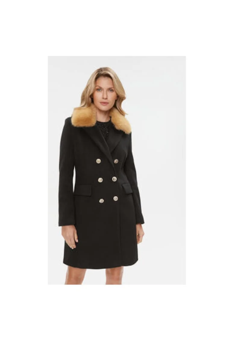 Palton dama,  303588953, Poliester, S INTL, Negru