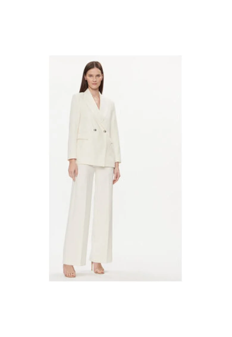 Pantaloni Dama,  304111709, Poliester, Elastan, Bej, Bej