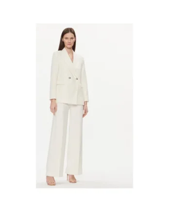 Pantaloni Dama,  304111709, Poliester, Elastan, Bej, Bej