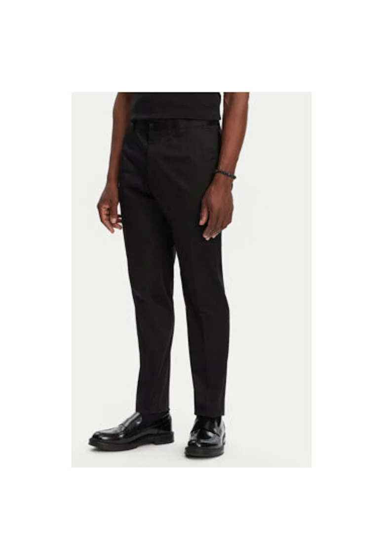 Pantaloni Barbati,  305315151, Bumbac, Elastan, 52, Negru
