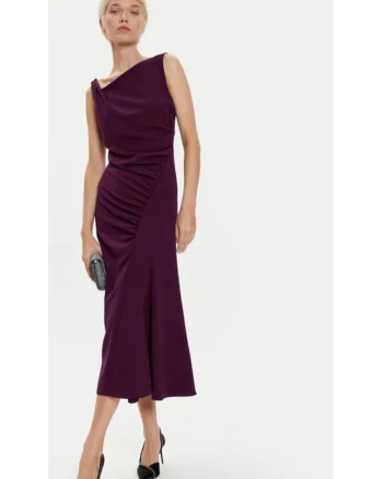 Rochie dama,  304857515, Poliester, Violet, Violet