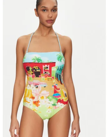 Costum de baie dama,  305002198, Nylon/Elastan, Multicolor, Multicolor