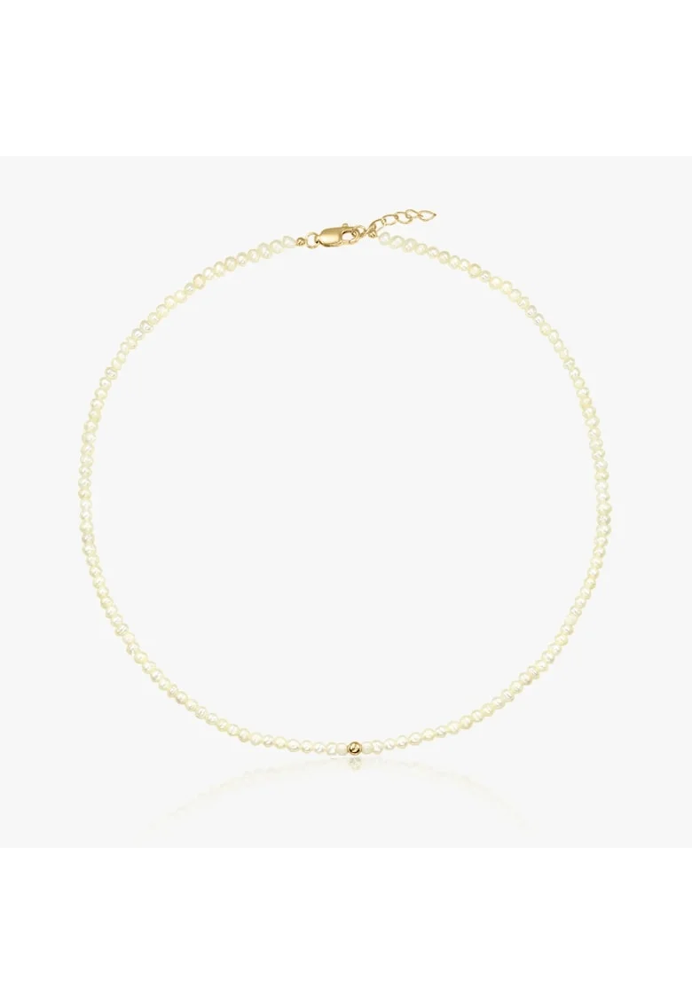 Colier din aur Glamour - Perle Naturale