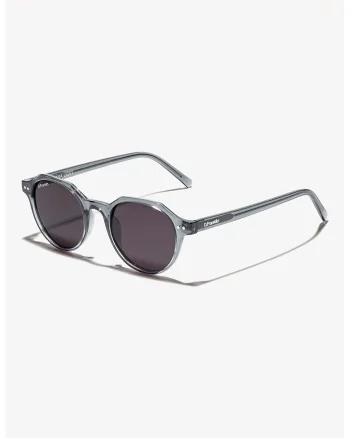 Ochelari de soare rotunzi unisex cu lentile polarizate, Albastru prafuit