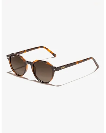 Ochelari de soare pantos unisex cu lentile polarizate, Maro/Portocaliu