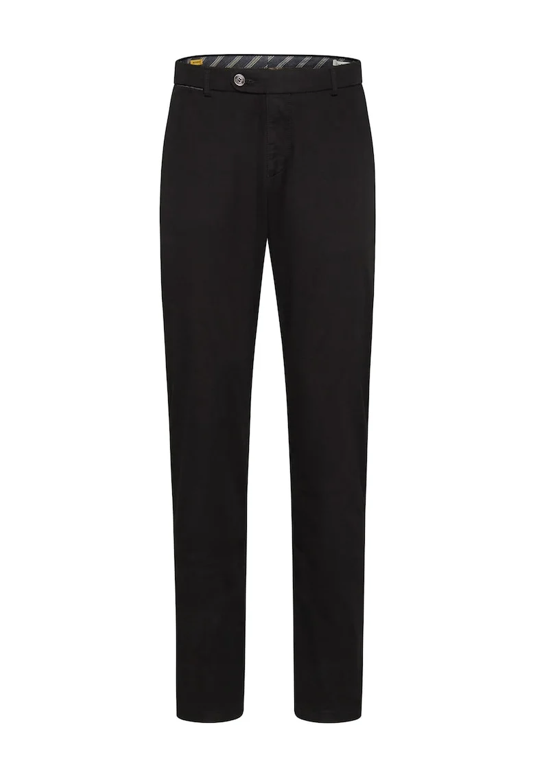 Pantaloni Lungi barbati,  301890270, Bumbac, Negru, Negru
