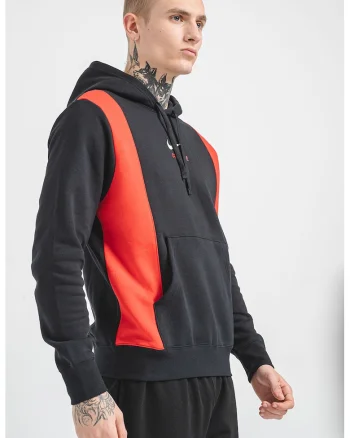 Hanorac cu logo Air, Rosu/Negru