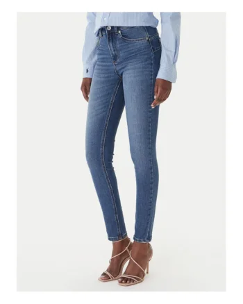 Blugi dama,  slim fit, bleumarin, bumbac/poliester/elastan