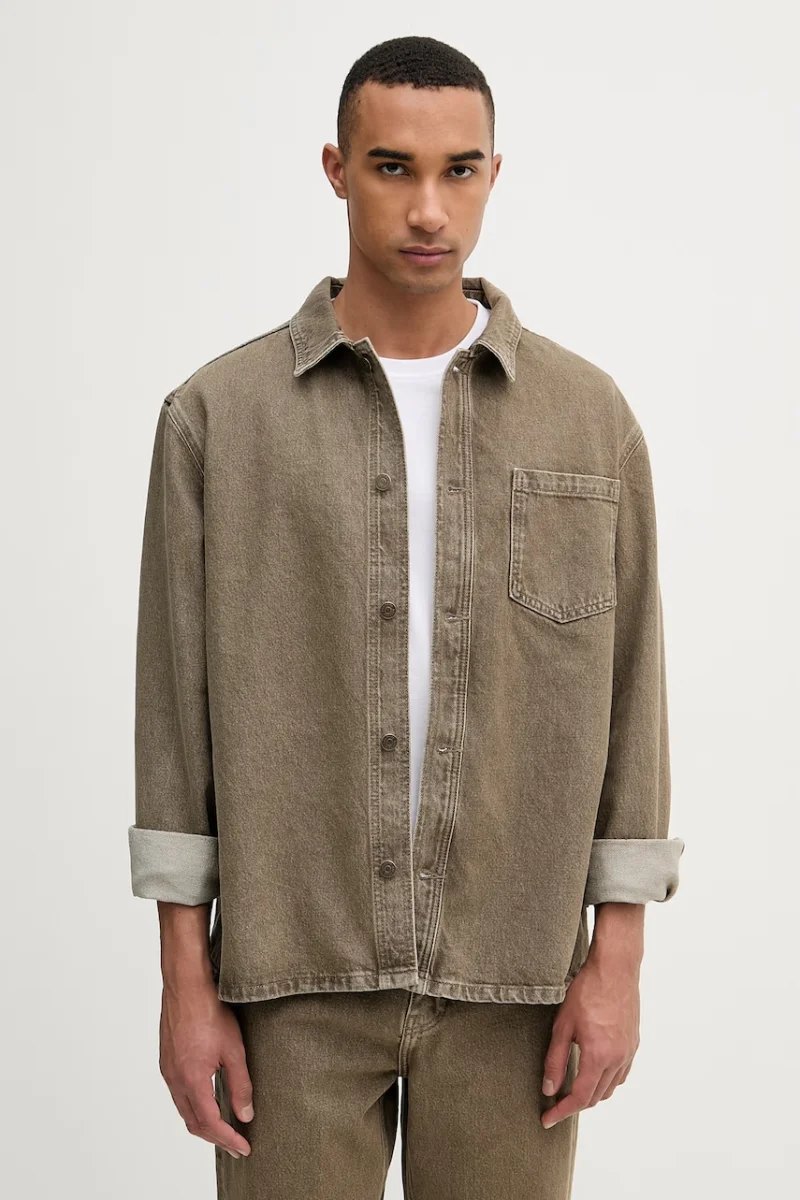 Les Deux cămașă pentru bărbați, din denim