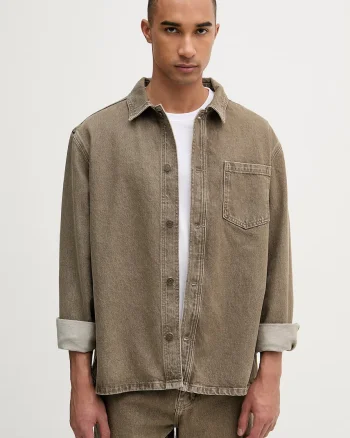 Les Deux cămașă pentru bărbați, din denim