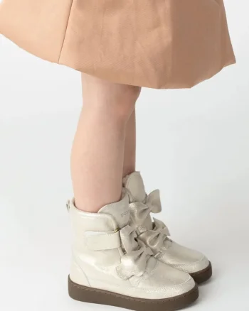 Donsje ghete de iarnă pentru copii din piele Isa Exclusive Boots