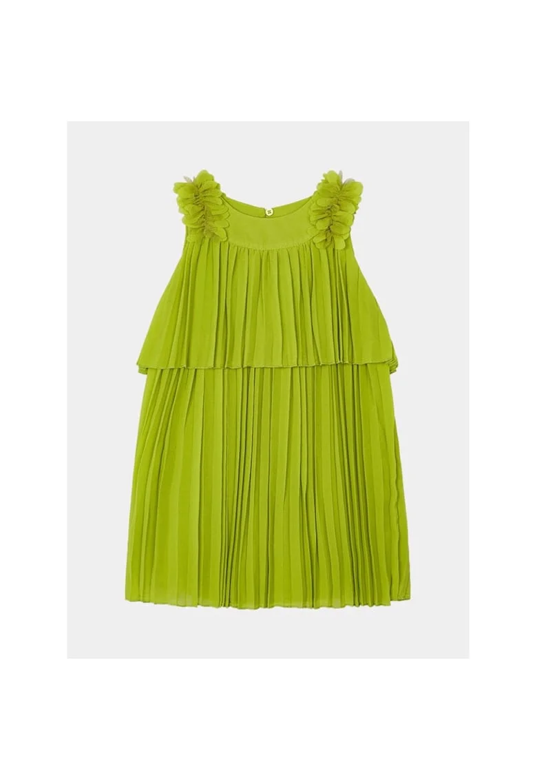Rochie fete,  13652, Verde, Poliester