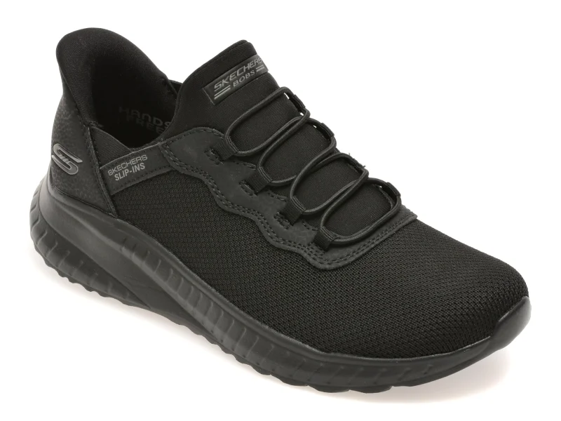 Pantofi sport SKECHERS negri, 117500, din material textil