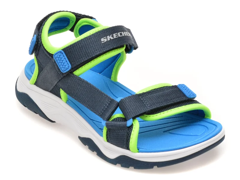 Sandale SKECHERS bleumarin, 407013L, din material textil