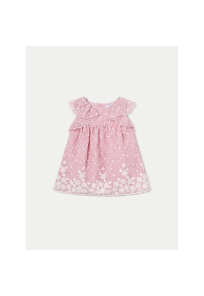 Rochie fete,  012815, Roz, Poliester, Roz