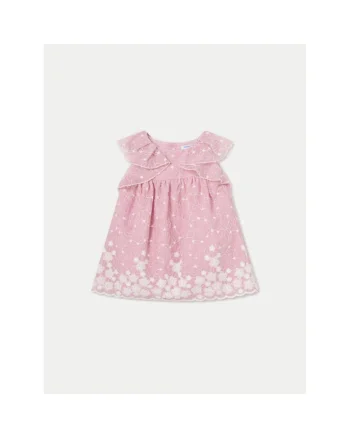 Rochie fete,  012815, Roz, Poliester, Roz
