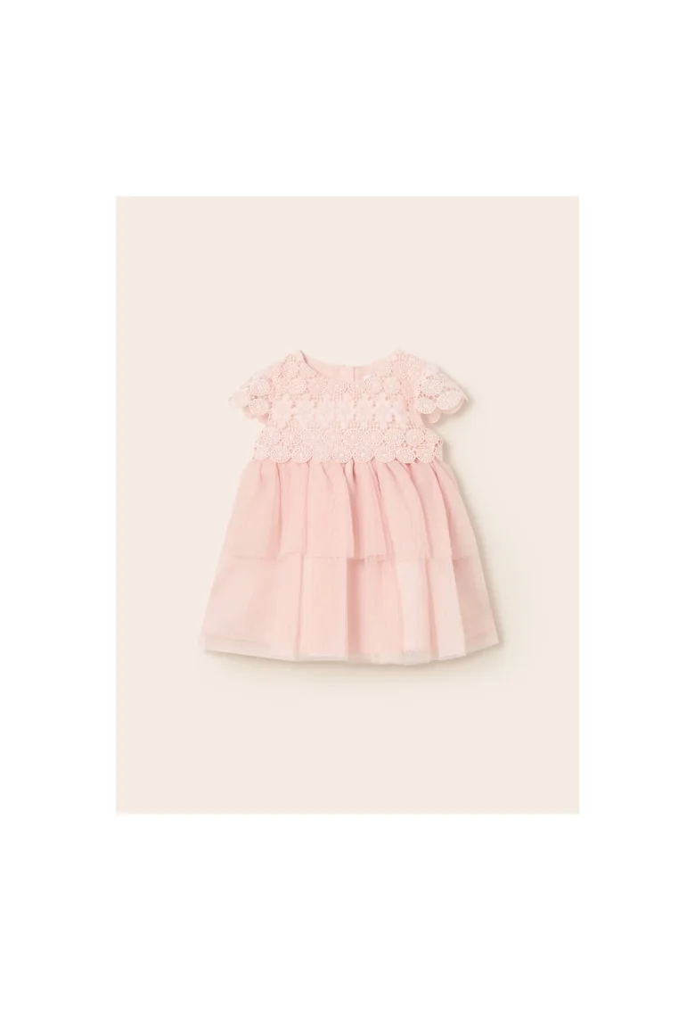 Rochie fete,  302066353, Poliester, Roz, Roz
