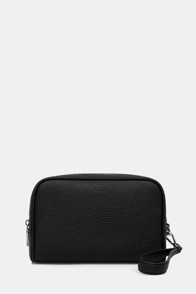 BOSS geantă mică pentru bărbați din piele New Crosstown_Clutch
