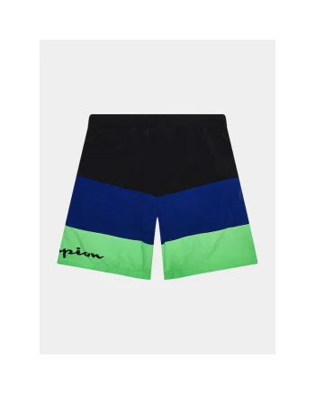 Short de baie Baieti,  302261277, Poliamida, Negru