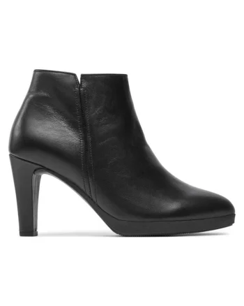 Ghete dama  304339011, Piele naturala, Negru