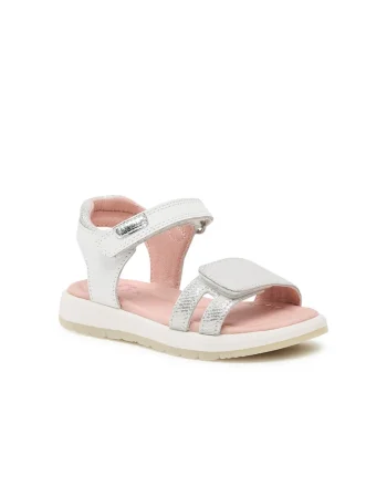 Sandale copii,  302664207, Piele naturala, Alb, Alb
