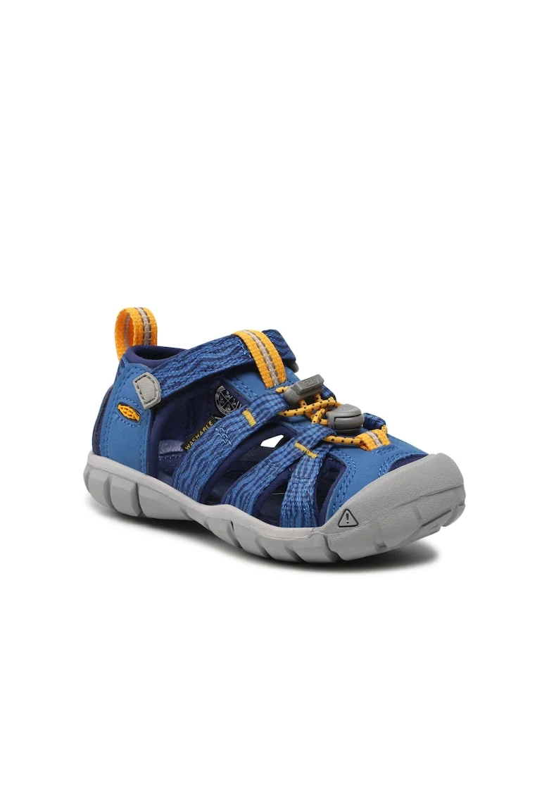Sandale copii,  300440971, Piele ecologica, Albastru marin, Bleumarin