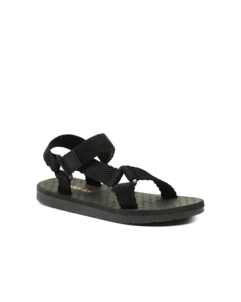 Sandale baieti,  5904862698861, Negru, Textil, Negru