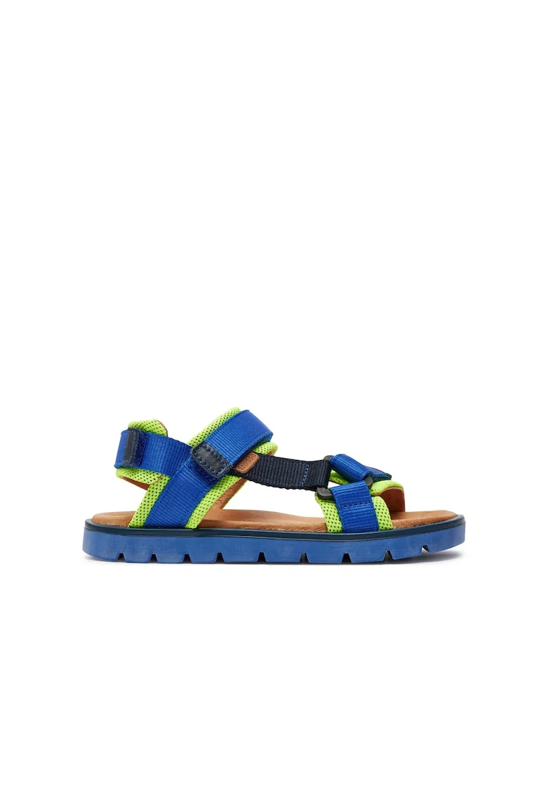Sandale copii,  888350, Piele naturala, Albastru