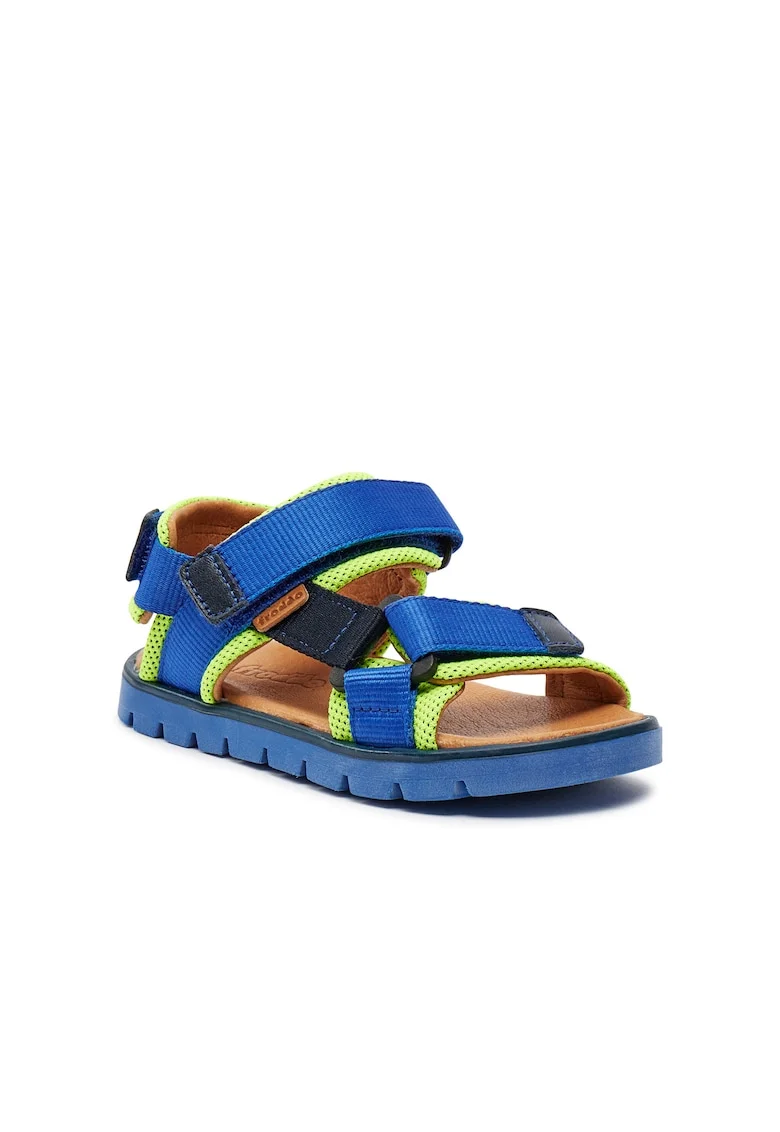 Sandale copii,  888343, Piele naturala, Albastru