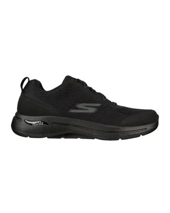 Pantofi sport low-top de plasa GOwalk Arch Fit-Idyllic, Negru