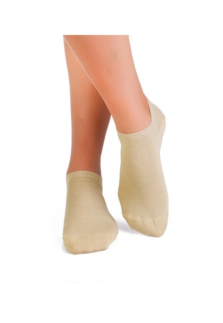 Sosete scurte bamboo FINE BAMBOO Sneaker BEIGE