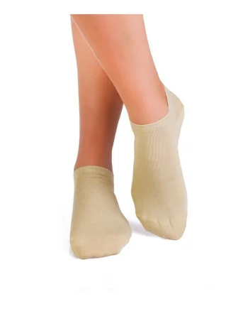 Sosete scurte bamboo FINE BAMBOO Sneaker BEIGE